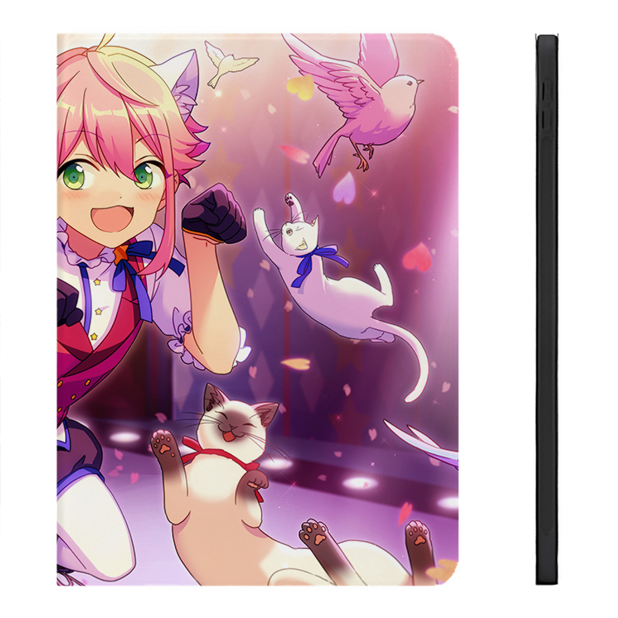 （画像用） あんさんぶるスターズ! Ensemble Stars IPadケース ペンホルダー付き ブックスタイルデザイン
